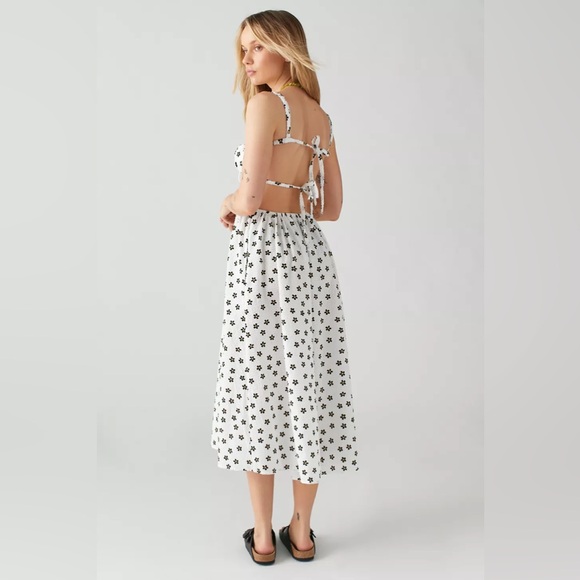 For Love & Lemons Brenda Midi Dress XS - Picture 4 of 10